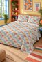 Modern Pattern Double Printed Pique (200x220 Cm) Colorful - 4