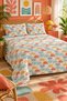 Modern Pattern Double Printed Pique (200x220 Cm) Colorful - 6