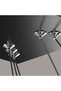 LED Pendant Chandelier with 3 Rectangular Elements Black LT109 800W Equivalent - 6