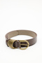 Antique Buckle Belt Brown - 5
