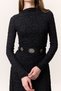 LANGES SPITZENKLEID SCHWARZ - 5