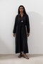 ROCHIE DRAPATĂ TENCEL NEAGRĂ - 3