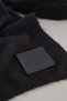 COZY SOFT TEXTURED SCARF BLACK - 6