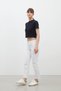 BOOTCUT FIT DENIM PANT WHITE - 5