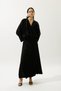 Jacquard Satin Kimono Black - 3