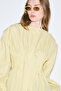 Beli Pile Detail Long Sleeve Bluz Yellow - 5