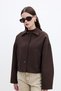 Dori̇ Short Brown Coat