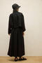 Linen Long Sleeve Crop Shirt Black - 8