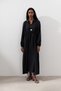 ROCHIE DRAPATĂ TENCEL NEAGRĂ - 4