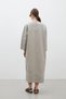 OVERSIZE DENIM DRESS STONE - 8