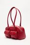 Retro Bag with Pockets Burgundy - 7