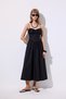 Tightened Corset Dress Black - 2