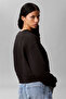 Cotton Relaxed Fit Crew Neck Crop Sweat Lv047C911Gub1 Sweat Lv047C911G Ub1 - 2
