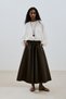 Volanli Premium Skirt Dark Brown - 6