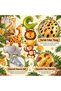 Safari Concept Birthday Decoration Set 8 Year Old Number Balloon 7 Piece Giant Size Balloon Set - 2