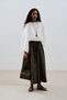 Volanli Premium Skirt Dark Brown - 5