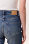 High Waist Straight Fit Jeans Blue - 6