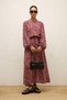Viskose-Musterkleid Ethnisch
