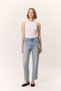 High Waist Mom Fit Jeans Light Blue - 3