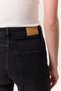 High Waist Straight Fit Jeans Black - 6