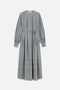Ribbed Wide Dress Blue - 2