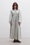 Premium Poplin Dress Green - 2