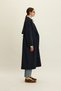 Nicola Kruvaze Trench Coat Navy Blue - 5