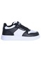 Wisco 510 Black-White Children's Leather Sports Shoes