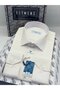 Classic Long Sleeve Pocketless Lycra Comfortable Fabric Men's Shirt Fs-004517 - Cream