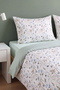 Gardenya Single Summer Cotton Duvet Cover Set - 6