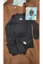 100% Cotton Combed Interlock Children's Winter Thermal Underwear Set Black - 2