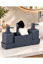 Modern Design2Li Liquid Soap Dispenser and Detergent Dispenser Gray Color with Brush