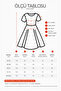 Women's Dress Long Patterned Short Sleeve Belted Double Breasted Collar Summer Viscose Dress - 4