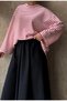 Women's Striped Oversize Tunic |   Casual Cut Long Sleeve Daily Stylish Tunic - 6
