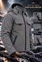 Softshell Waterproof and Windproof Men's Jacket with Fleece Inside, Can Be Used with or Without a Hood - 3