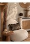 Leopard Rectangular Linen Ruffled Throw Pillow Cover 50X35Cm - 2