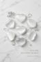Heart Shaped Natural Selenite Stone Natural Gemstone Trdylsln01