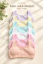 Girl's Bustier with 6 Pads, Thick Straps, Combed Cotton Training Bra