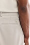 Men's Light Gray Classic Waist Cotton Elastane Relaxed Fit Chino Trousers A61Y3013 - 6