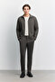 Men's Anthracite Classic Collar Wrinkle-Resistant Quick-Dry Comfort Fit Shirt Jacket A62Y2514 - 8
