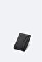 Men's Black Leather Business Card Holder B009555 - 2