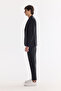 Men's Black Mono Collar Double Slit Unlined Comfort Fit Jacket A61Y4009 - 3
