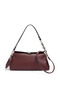 Burgundy - Burgundy Plain Women's Shoulder Bag Sp1294 - 5