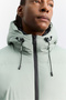 Men's Nile Green Hooded Water Repellent Windproof -5 ° C Durable Comfort Fit Coat B006046 - 3
