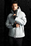 Men's Gray Hooded Water Repellent Windproof -15 ° C Durable Inflatable Kayak Mount A52Y6161