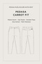 Men's Gray Velvet Corduroy Carrot Fit Pants with Elastic Sides A52Y3039 - 2