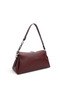 Burgundy - Burgundy Plain Women's Shoulder Bag Sp1294 - 3