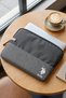BASE. Polo Assn. 23695 Unisex Laptop Briefcase with Compartment BLACK