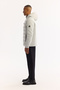 Men's Gray Hooded Water Repellent Windproof -5 Degree Resistant Comfort Fit Inflatable Coat A52Y6155 - 3