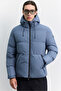 Men's Indigo Hooded Water Repellent Windproof -5 Degree Resistant Comfort Fit Puffer Coat B006046 - 7